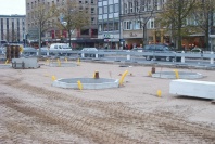 Nach Einbau der Tragschicht ohne Bindemittel